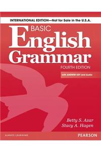 Basic English Grammar Student Book with Answer Key, International Version