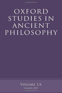 Oxford Studies in Ancient Philosophy, Volume 60
