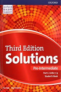 Solutions: Pre-Intermediate: Student's Book C Units 7-9