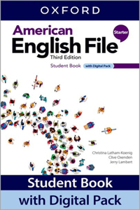 American English File 3e Student Book Level Starter Digital Pack