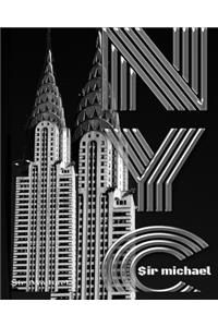 Iconic Chrysler Building New York City Drawing Writing journal