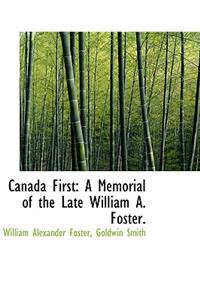Canada First