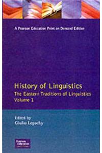 History of Linguistics Volume I