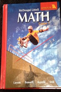 McDougal Littell Middle School Math: Student Edition Course 1 2008