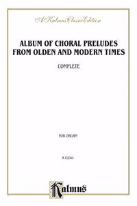 Album Of Choral Preludes