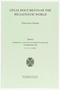 Legal Documents of the Hellenistic World