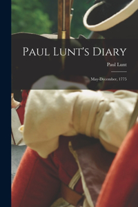 Paul Lunt's Diary