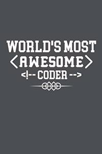 World's Most Awesome Coder
