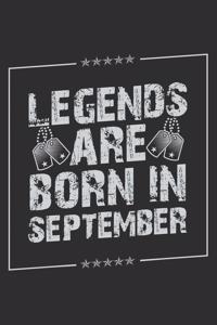 Legends Are Born In September