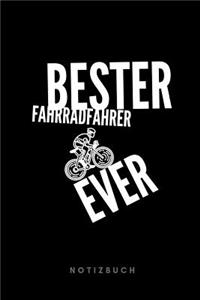 Bester Fahrradfahrer Ever Notizbuch