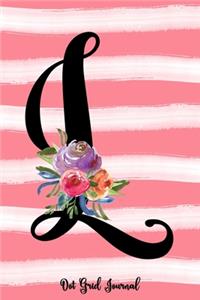Monogram L Notebook