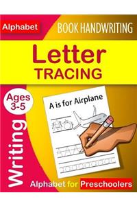 Letter Tracing Book Handwriting Alphabet for Preschoolers