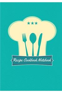 Recipe Cookbook Notebook