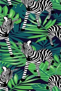 Cute Baby Zebra 2019 to 2020 Academic Organiser For Student, Teacher, Parent With Zebra Design