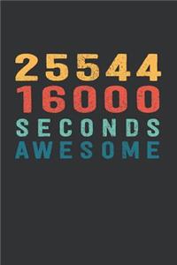 2 554 416 000 Seconds Awesome