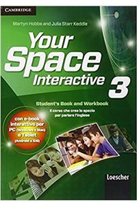 Your Space Level 3 Blended Pack (Student's Book/Workbook and Companion Book and Enhanced Digital Pack) Italian Edition
