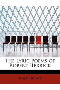 The Lyric Poems of Robert Herrick