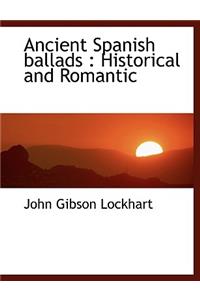 Ancient Spanish Ballads
