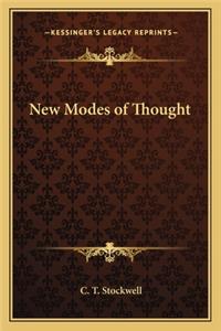 New Modes of Thought
