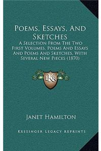 Poems, Essays, and Sketches