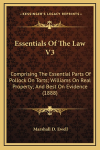Essentials Of The Law V3