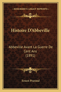 Histoire D'Abbeville