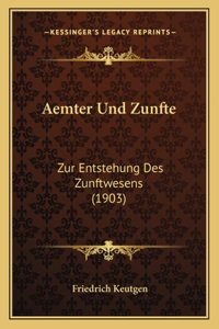 Aemter Und Zunfte