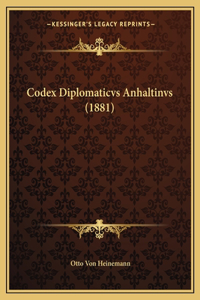 Codex Diplomaticvs Anhaltinvs (1881)