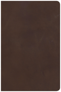 NKJV Ultrathin Reference Bible, Brown Genuine Leather, Indexed
