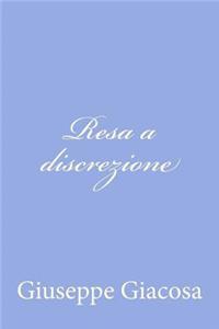 Resa a discrezione