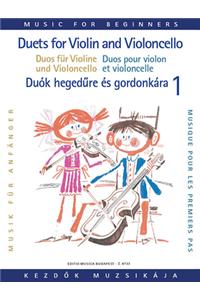 Duets for Violin and Violoncello for Beginners