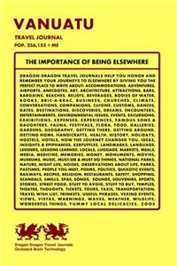 Vanuatu Travel Journal, Pop. 256,155 + Me