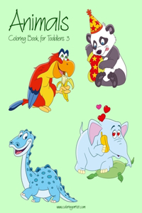 Animals Coloring Book for Toddlers 3