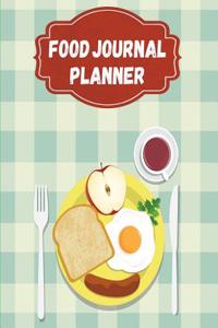 Food Journal and Planner: 7.5x9.25 Food and Exercise Journal - 60 Days Challenge (120 Page) - Food Journal Notebook - Vol.10: Food Journal