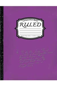 Ruled Composition