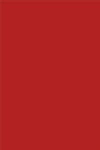 Journal Firebrick Red Color Simple Plain Firebrick Red
