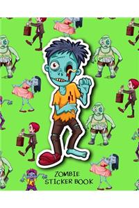 Zombie Sticker Book