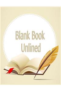 Blank Book Unlined