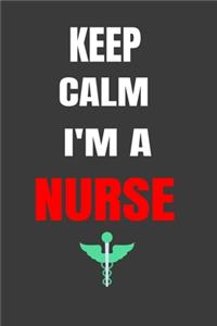 Keep Calm I'M A Nurse