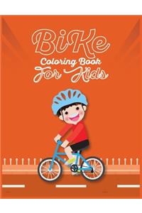 Bike Coloring Book For Kids