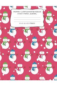 Primary Composition Notebook Story Paper Journal