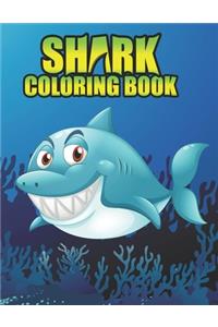 Shark coloring Book