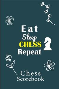 Chess Scorebook - 100 Games - 90 moves