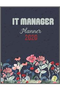 IT MANAGER Planner 2020