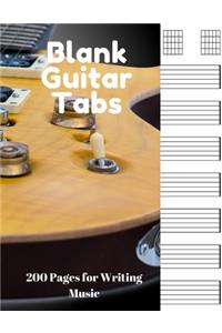 Blank Guitar Tabs