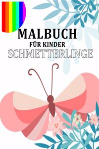 Malbuch Für Kinder Schmetterlinge