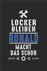 Locker bleiben Ronald macht das schon