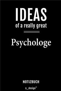 Notizbuch für Psychologen / Psychologe / Psychologin