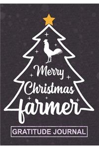 Merry Christmas Farmer - Gratitude Journal