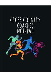 Cross Country Coaches Notepad